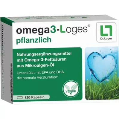 OMEGA3-Loges vegetariske kapsler, 120 kapsler