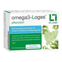 OMEGA3-Loges vegetariske kapsler, 120 kapsler