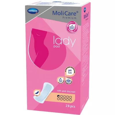 MOLICARE Premium lady pad 0,5 dråber, 28 stk