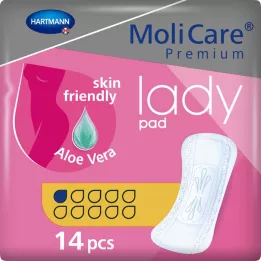 MOLICARE Premium lady pad 1 dråber, 14 stk