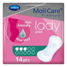 MOLICARE Premium damepude 3 dråber, 14 stk