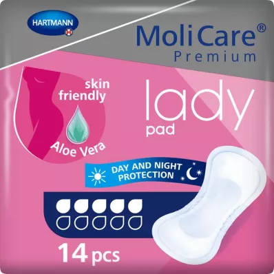 MOLICARE Premium damepude 5 dråber, 14 stk