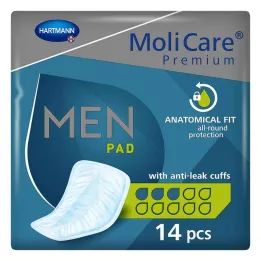 MOLICARE Premium MEN Pad 3 dråber, 14 stk