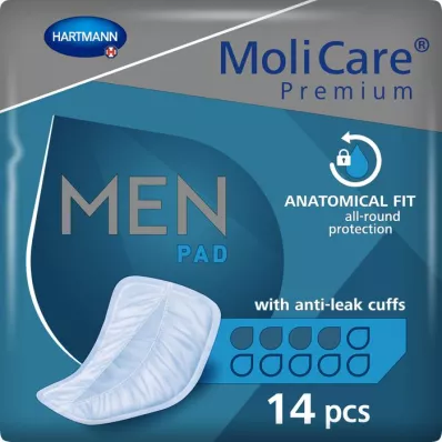 MOLICARE Premium MEN Pad 4 dråber, 14 stk