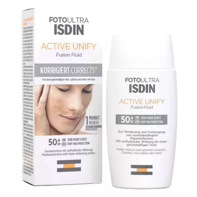 ISDIN FotoUltra Active Unify Fusion Fluid, 50 ml