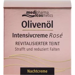 OLIVENÖL INTENSIVCREME Rose natcreme, 50 ml