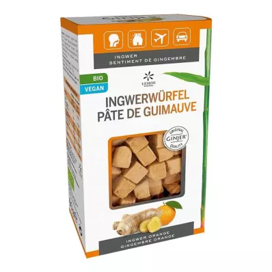 Ingefær Ginjer ingefærtern appelsin, 60 g
