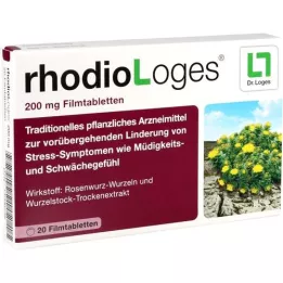 RHODIOLOGES 200 mg filmovertrukne tabletter, 20 stk