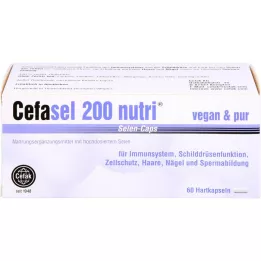CEFASEL 200 nutri selenkapsler, 60 stk