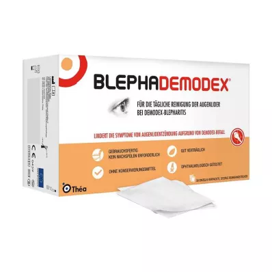BLEPHADEMODEX Sterile servietter, 30 stk