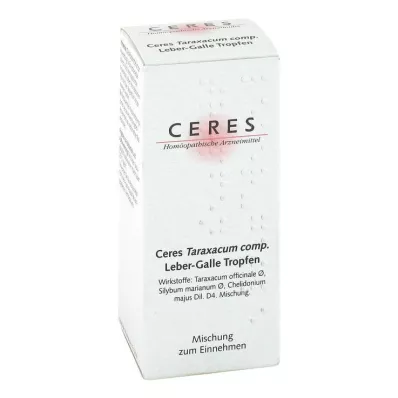 CERES Taraxacum comp.Lever-galde dråber, 20 ml