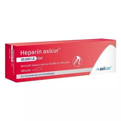Heparin axicur® 30.000 IE gel, 100 g