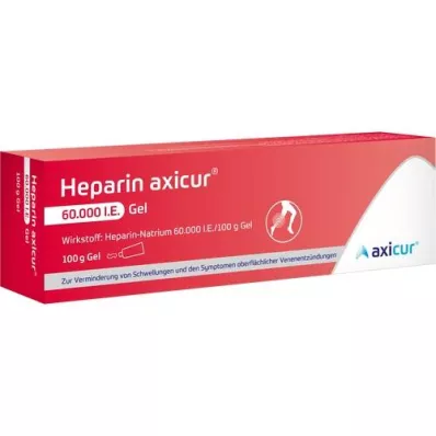 HEPARIN AXICUR 60.000 I.U. gel, 100 g