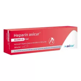 HEPARIN AXICUR 60.000 I.U. gel, 100 g