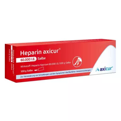 HEPARIN AXICUR 60.000 I.E. salve, 100 g