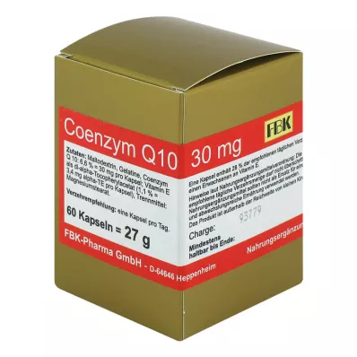 COENZYM Q10 30 mg kapsler, 60 stk