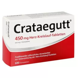 CRATAEGUTT 450 mg kardiovaskulære tabletter, 100 stk