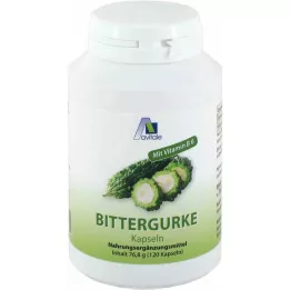 BITTERGURKE 500 mg 10:1 ekstraktkapsler, 120 stk