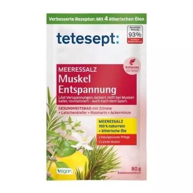 Tetesept havsalt muskelafspænding, 80 g