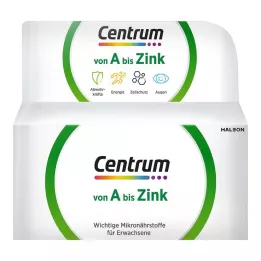 CENTRUM A-Zink-tabletter, 100 kapsler