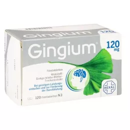 GINGIUM 120 mg filmovertrukne tabletter, 120 stk
