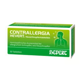 CONTRALLERGIA Hevert Høfeber-tabletter, 50 stk