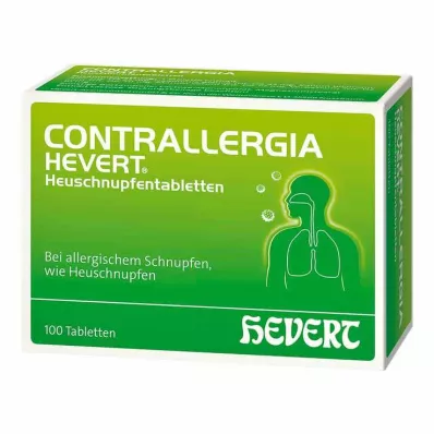 CONTRALLERGIA Hevert høfebertabletter, 100 kapsler