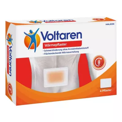 Voltaren varmeplaster tilbage (4 stk.)