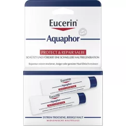 EUCERIN Aquaphor Protect &amp; Reparationssalve, 2X10 ml