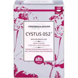 CYSTUS 052 Økologiske halspastiller, 132 stk