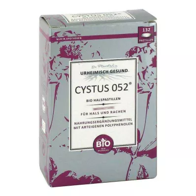 CYSTUS 052 Økologiske halspastiller, 132 stk