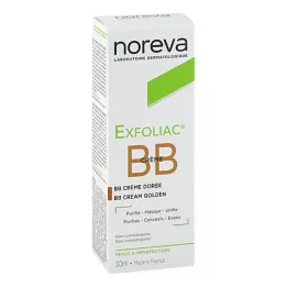 NOREVA Exfoliac tonet BB-mørk creme, 30 ml