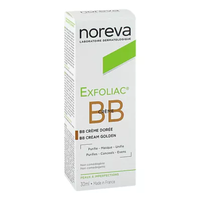 NOREVA Exfoliac tonet BB-mørk creme, 30 ml