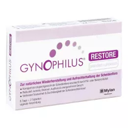 GYNOPHILUS restore vaginaltabletter, 2 stk