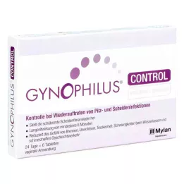 GYNOPHILUS CONTROL Vaginaltabletter, 6 stk