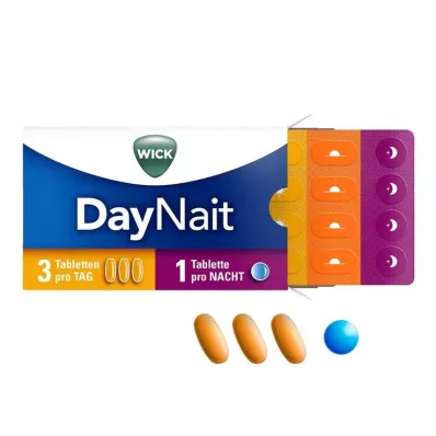 WICK DayNait koldtabletter, 16 stk