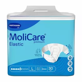 MOLICARE Premium Elastic Slip 6 dråber str. L, 30 stk