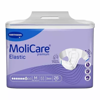 MoliCare® Premium Elastic Briefs 8 dråber str. M, 26 stk