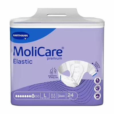 MoliCare® Premium Elastic Slip 8 dråber str. L, 24 stk