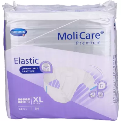 MOLICARE Premium Elastic Slip 8 drops størrelse XL, 14 stk