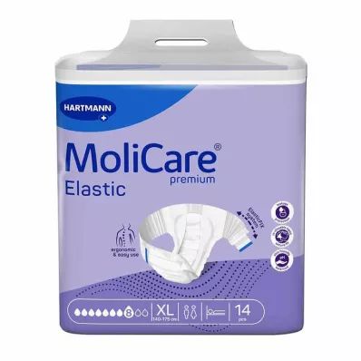 MoliCare® Premium Elastic Briefs 8 dråber str. XL, 14 stk MoliCare® Premium Elastic Briefs 8 dråber str. XL, 14 stk
