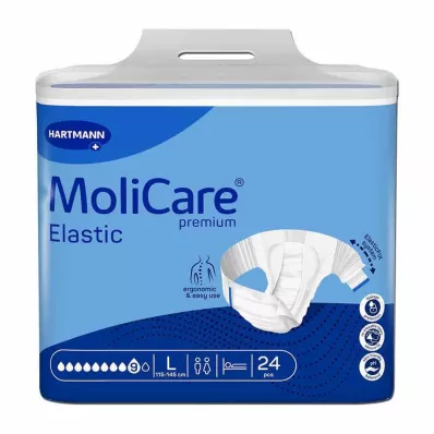 MoliCare® Premium Elastic Slip 9 dråber str. L, 24 stk