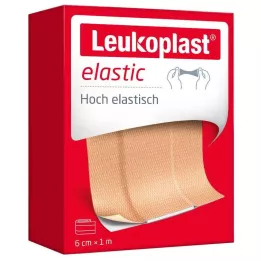 LEUKOPLAST Elastiske plastre 6 cmx1 m, 1 stk