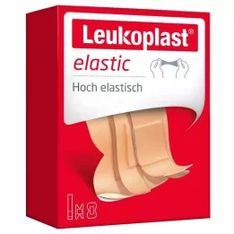 LEUKOPLAST Elastiske plastre mix 3 størrelser, 20 stk