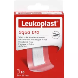 LEUKOPLAST aqua pro strips 38x63 mm, 10 stk