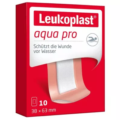 Leukoplast aqua pro strips 38x63 mm, 10 stk