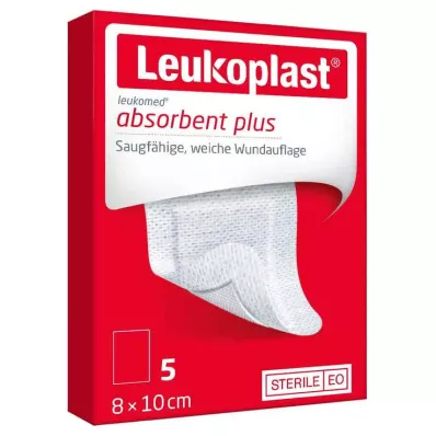 LEUKOPLAST Leukomed steril 8x10 cm sårforbinding, 5 stk