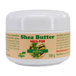 SHEABUTTER uraffineret 100% ren, 100 g