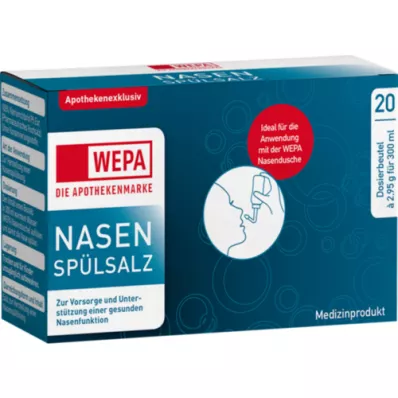 WEPA Salt til næseskylning, 20X2,95 g