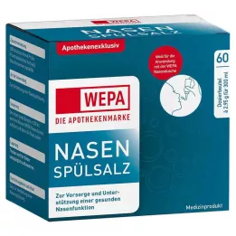 WEPA Salt til næseskylning, 20X2,95 g